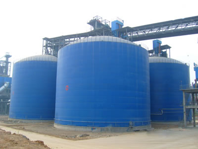 精河水泥钢板库改造