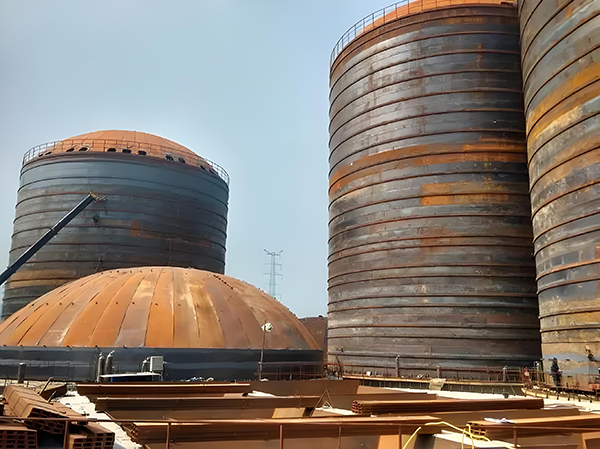 精河焦粉钢板仓